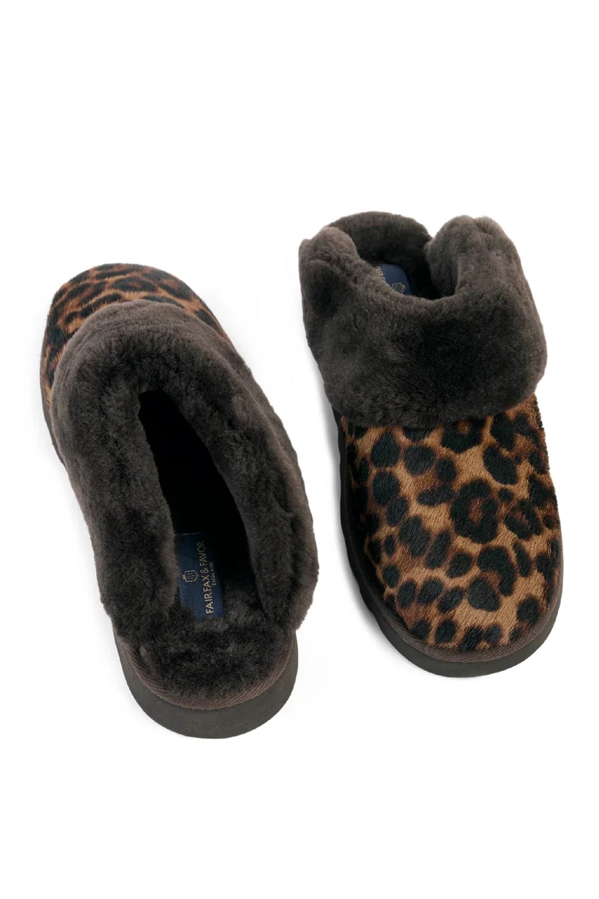 Fairfax & Favor Glencoe Mule Slipper #Colour_Leopard