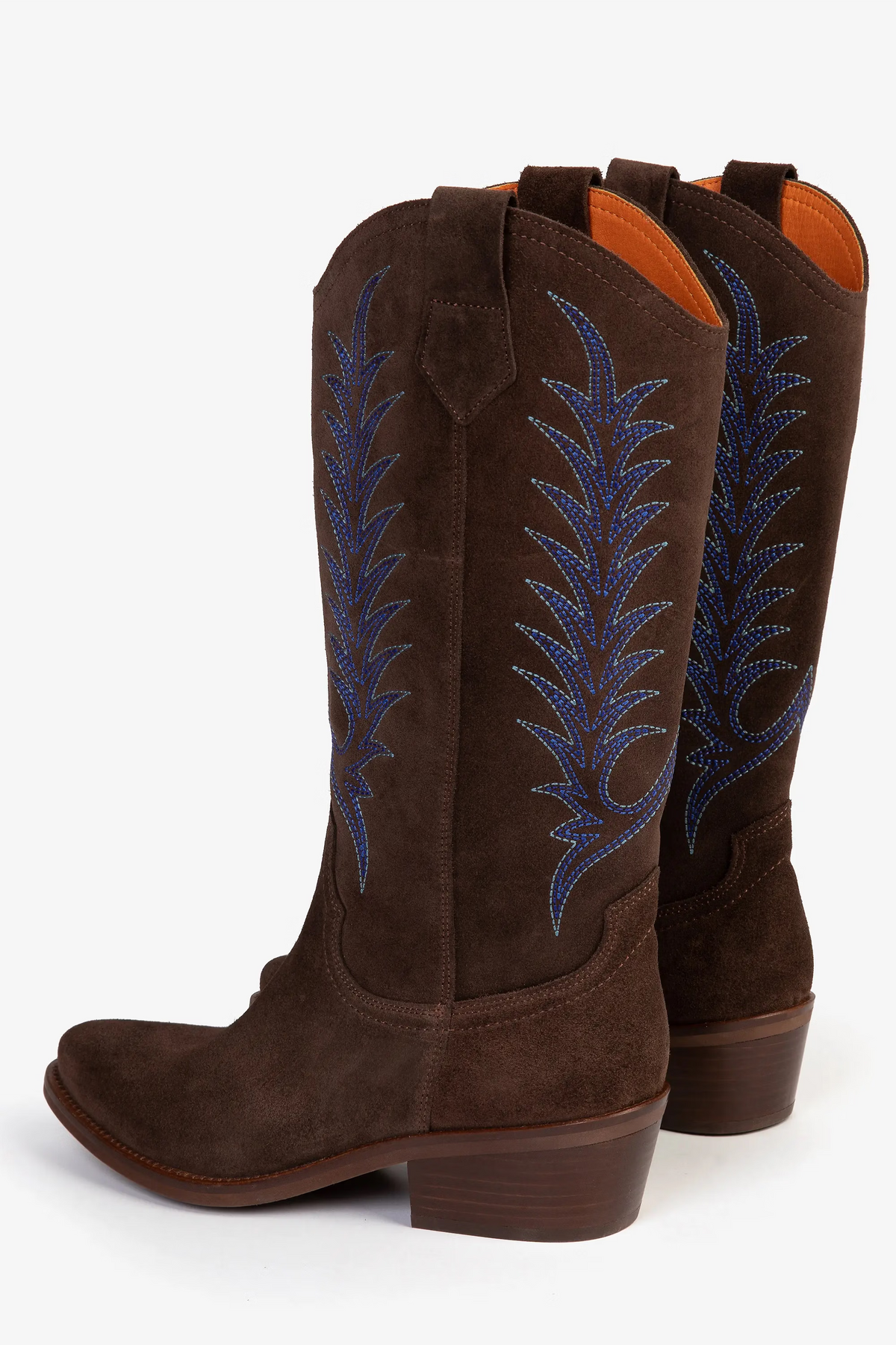 Goldie Suede Embroided Boot