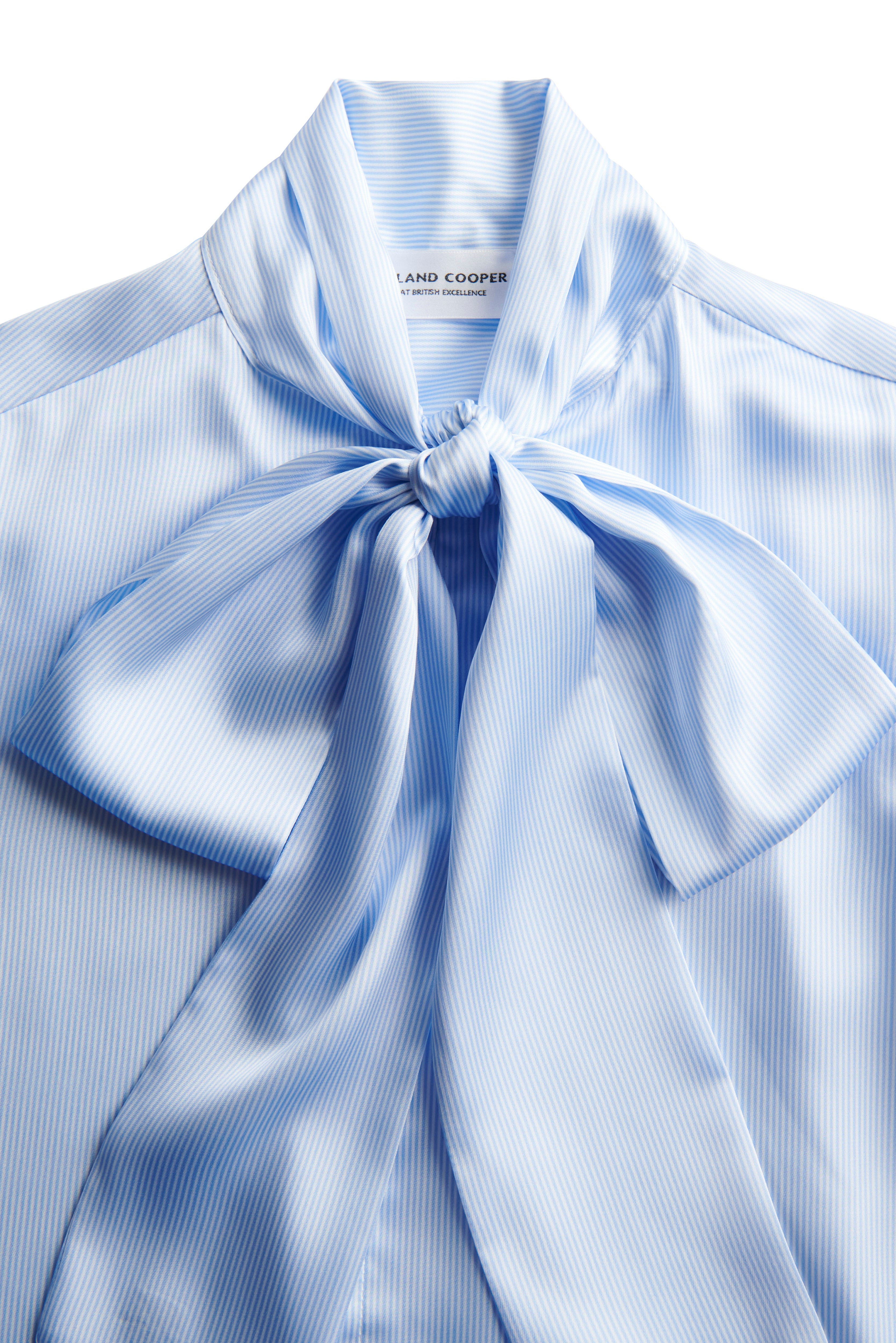 Holland Cooper Sky Stripe Ariella Blouse #Colour_Sky Stripe