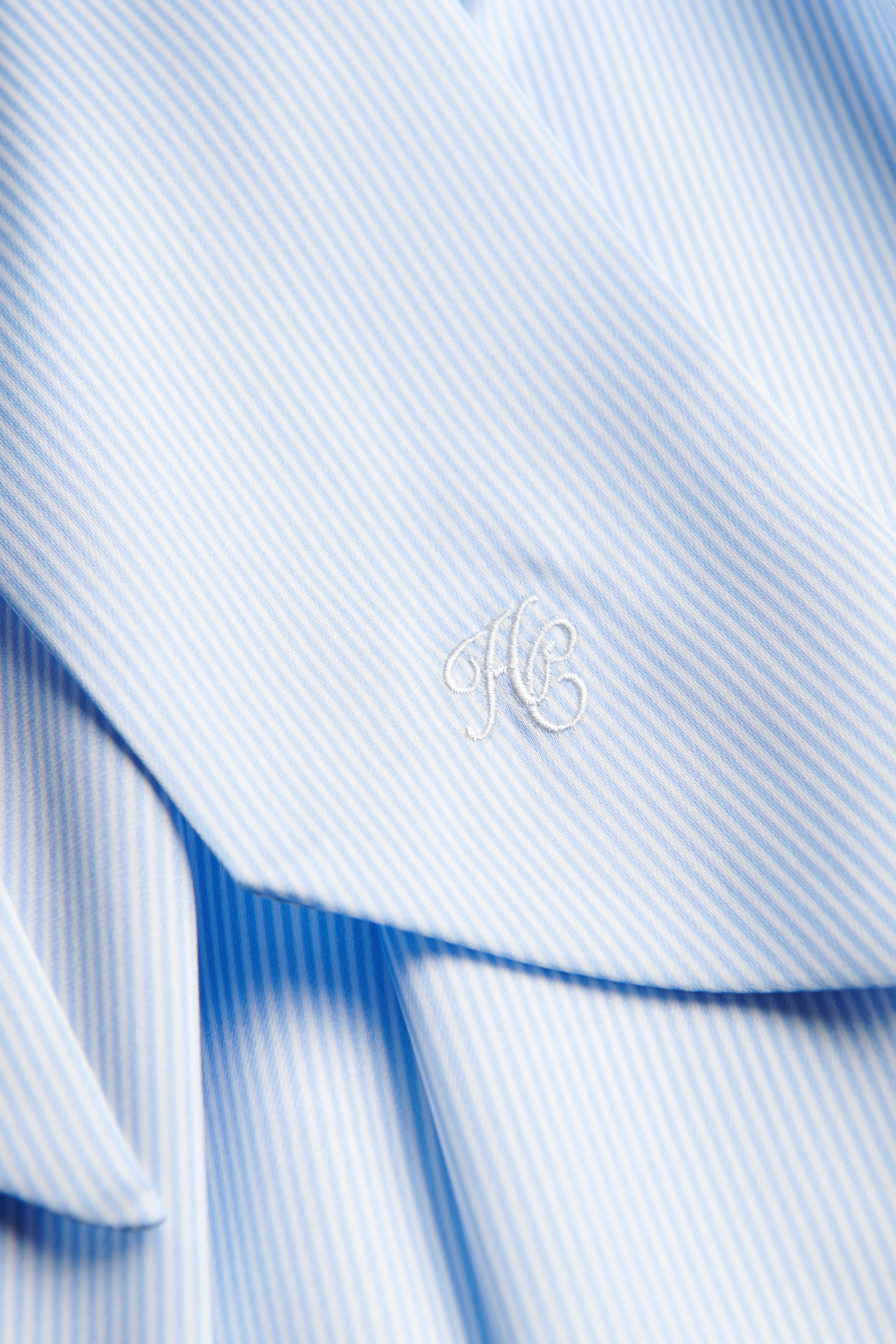 Holland Cooper Sky Stripe Ariella Blouse #Colour_Sky Stripe