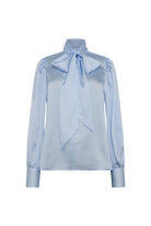 Holland Cooper Sky Stripe Ariella Blouse #Colour_Sky Stripe