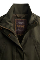 Holland Cooper Khaki Bramwell Country Coat #Colour_Khaki