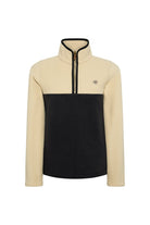 Holland Cooper Ecru/Navy Country Quarter Zip Jacket #Colour_Ecru/Navy