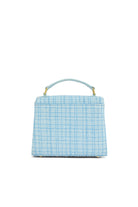 Holland Cooper Ice Blue Boucle Mini Cheltenham Bag #Colour_Ice Blue Boucle