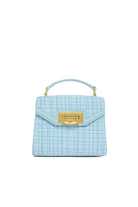 Holland Cooper Ice Blue Boucle Mini Cheltenham Bag #Colour_Ice Blue Boucle