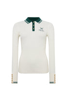 Holland Cooper Natural Racing Green Orla Knit #Colour_Natural Racing Green