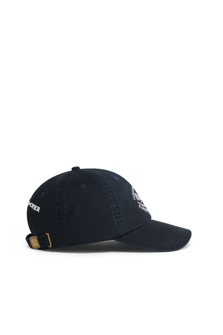Holland Cooper Navy Ecru Racquets Cap #Colour_Navy Ecru