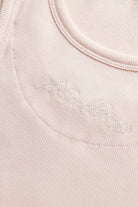 Holland Cooper Palest Pink Rebecca Rib Tank #Colour_Palest Pink