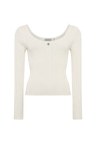 Holland Cooper Ruby Knitted Long Sleeve Top #Colour_