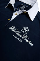 Holland Cooper Ink Navy Short Rugby Shirt #Colour_Ink Navy