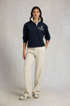 Holland Cooper Ink Navy Short Rugby Shirt #Colour_Ink Navy