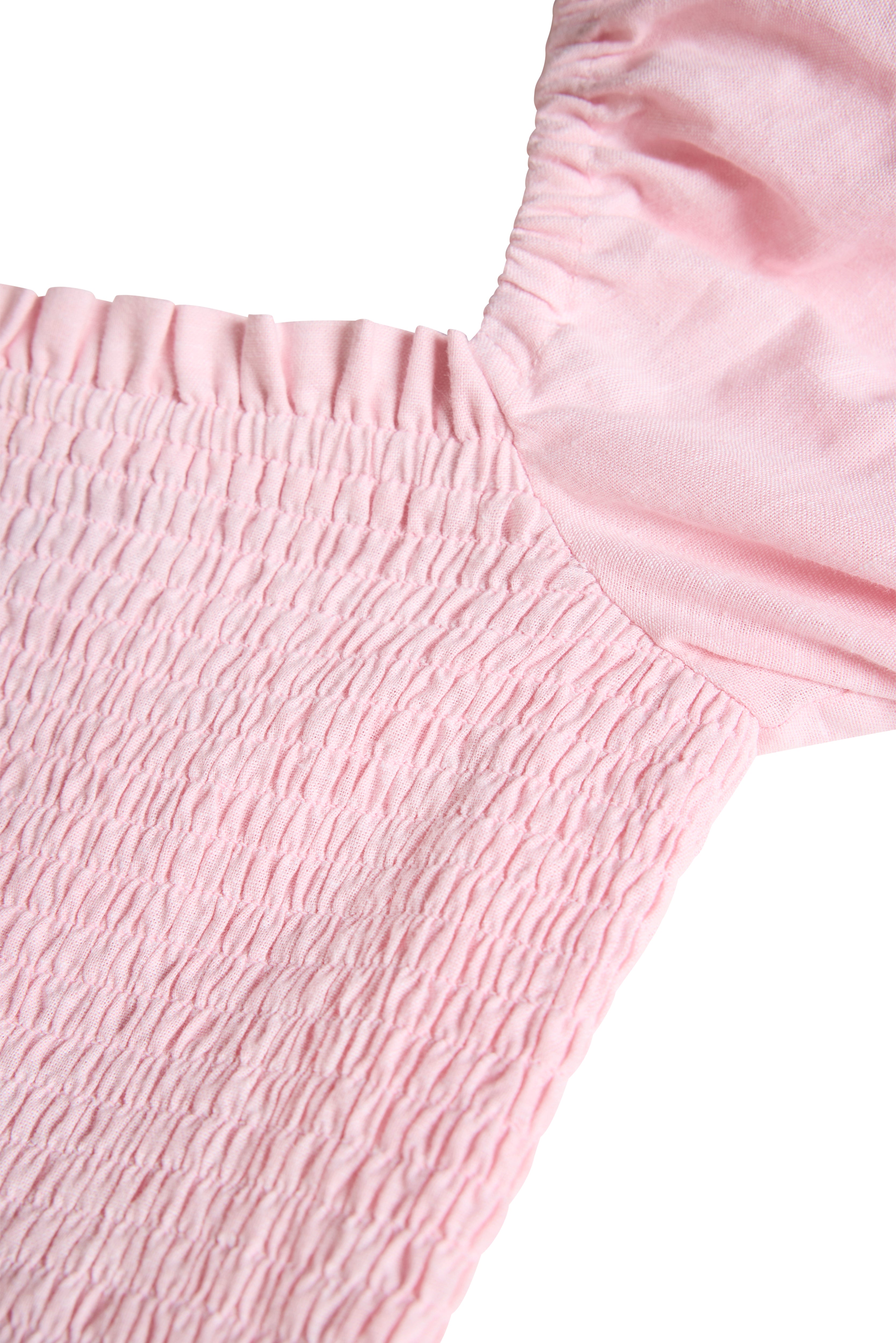 Holland Cooper Pale Pink Smock Dress #Colour_Pale Pink