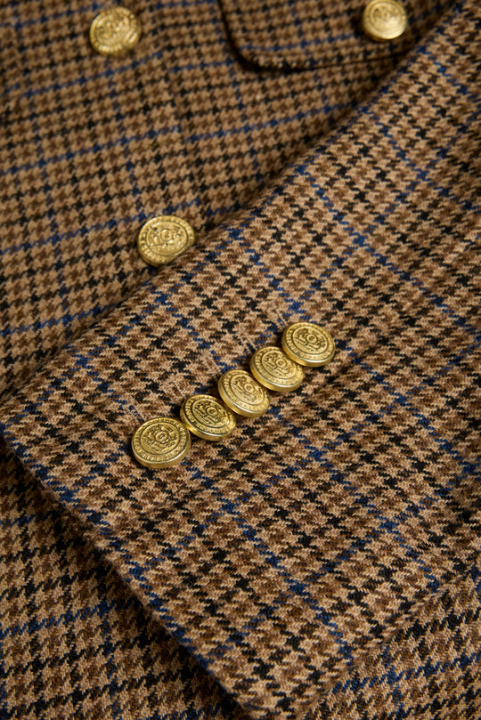 Holland Cooper Abbot Check Tweed Chelsea Jacket #Colour_Abbot Check Tweed