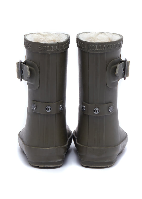 Holland Cooper Dinosaur Green Little Wellie-Toddler #Colour_Dinosaur Green