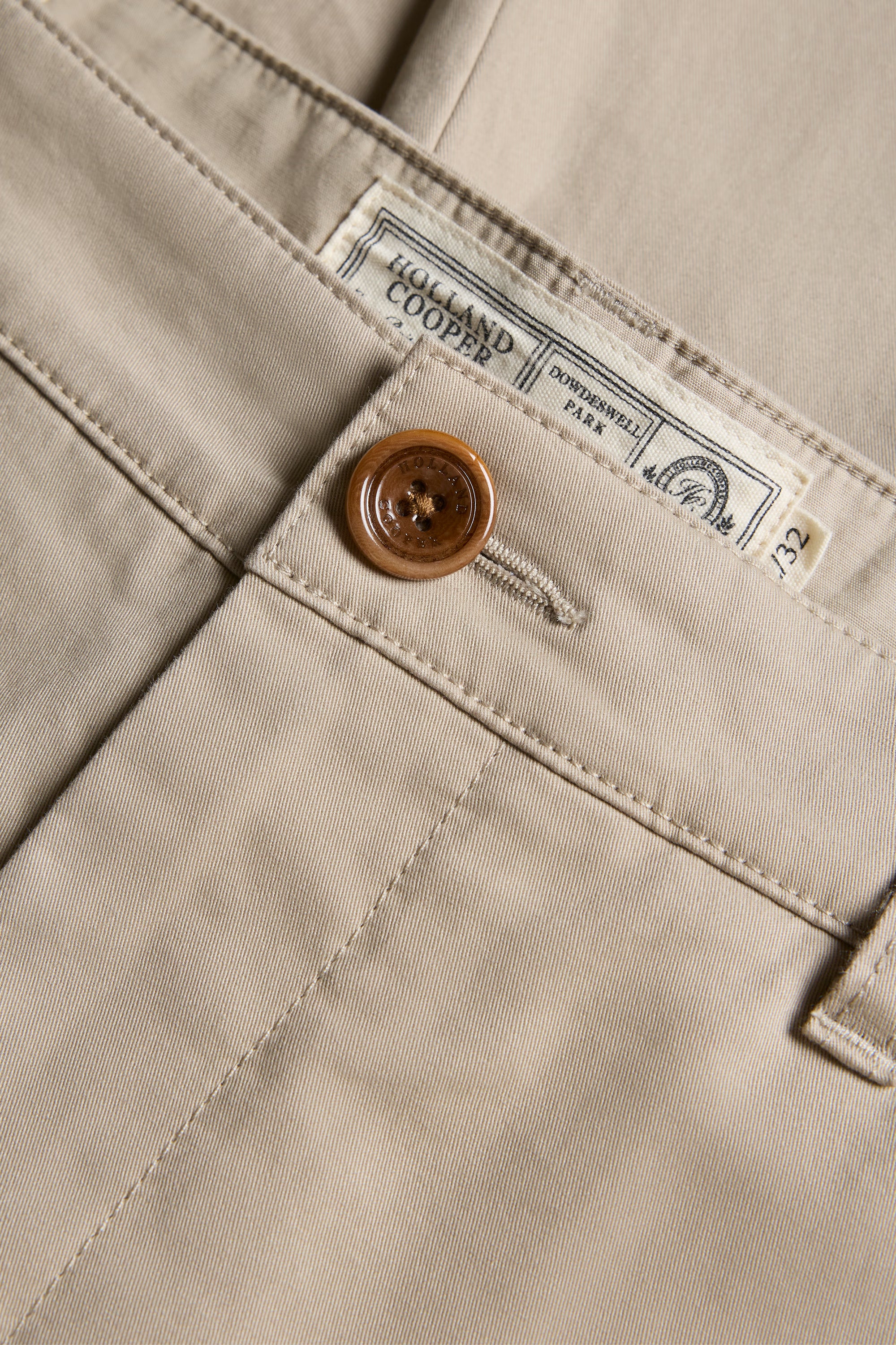 Holland Cooper Slim Chino #Colour_Light Stone