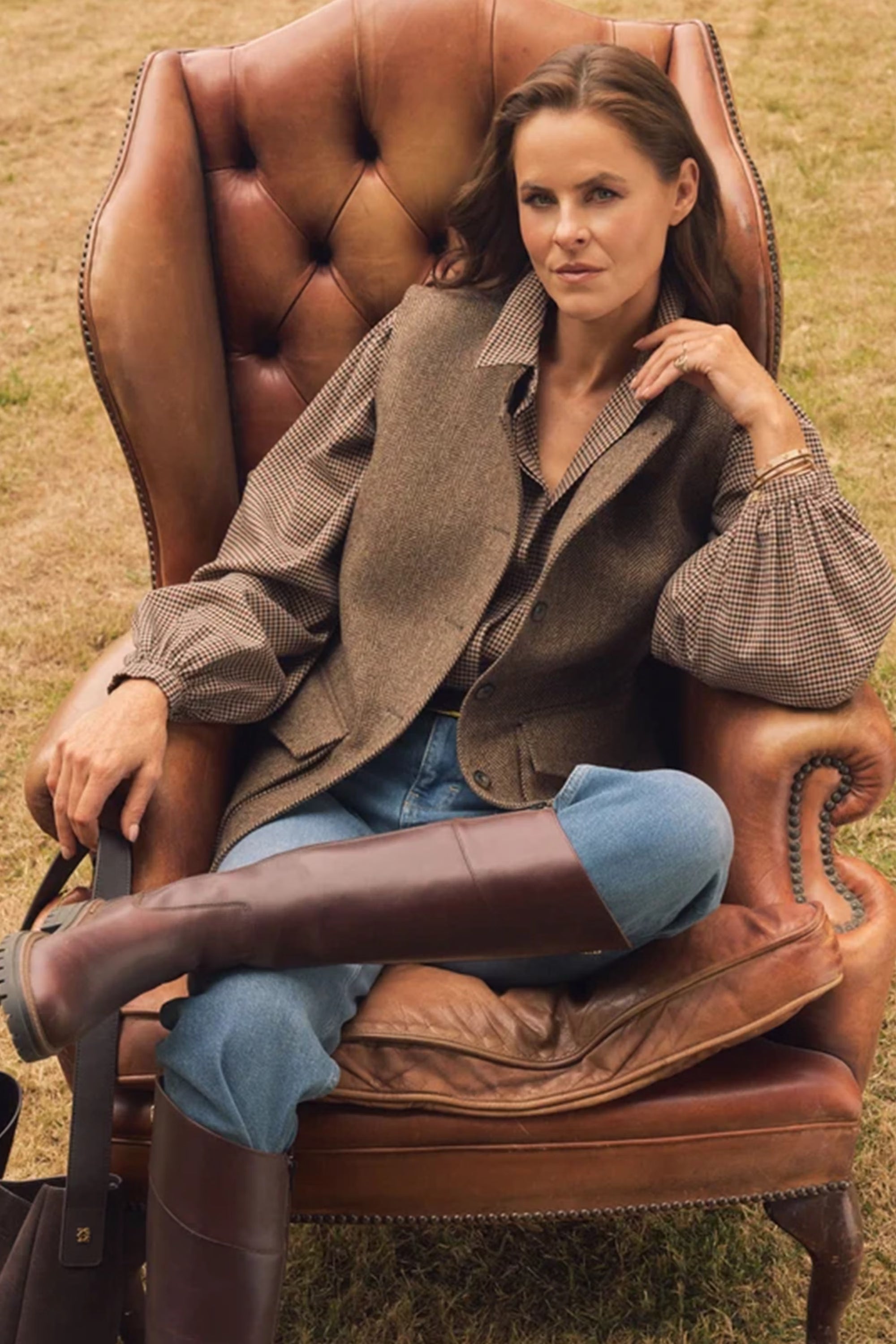 Holland Cooper Hampton Boot #Colour_Nutmeg