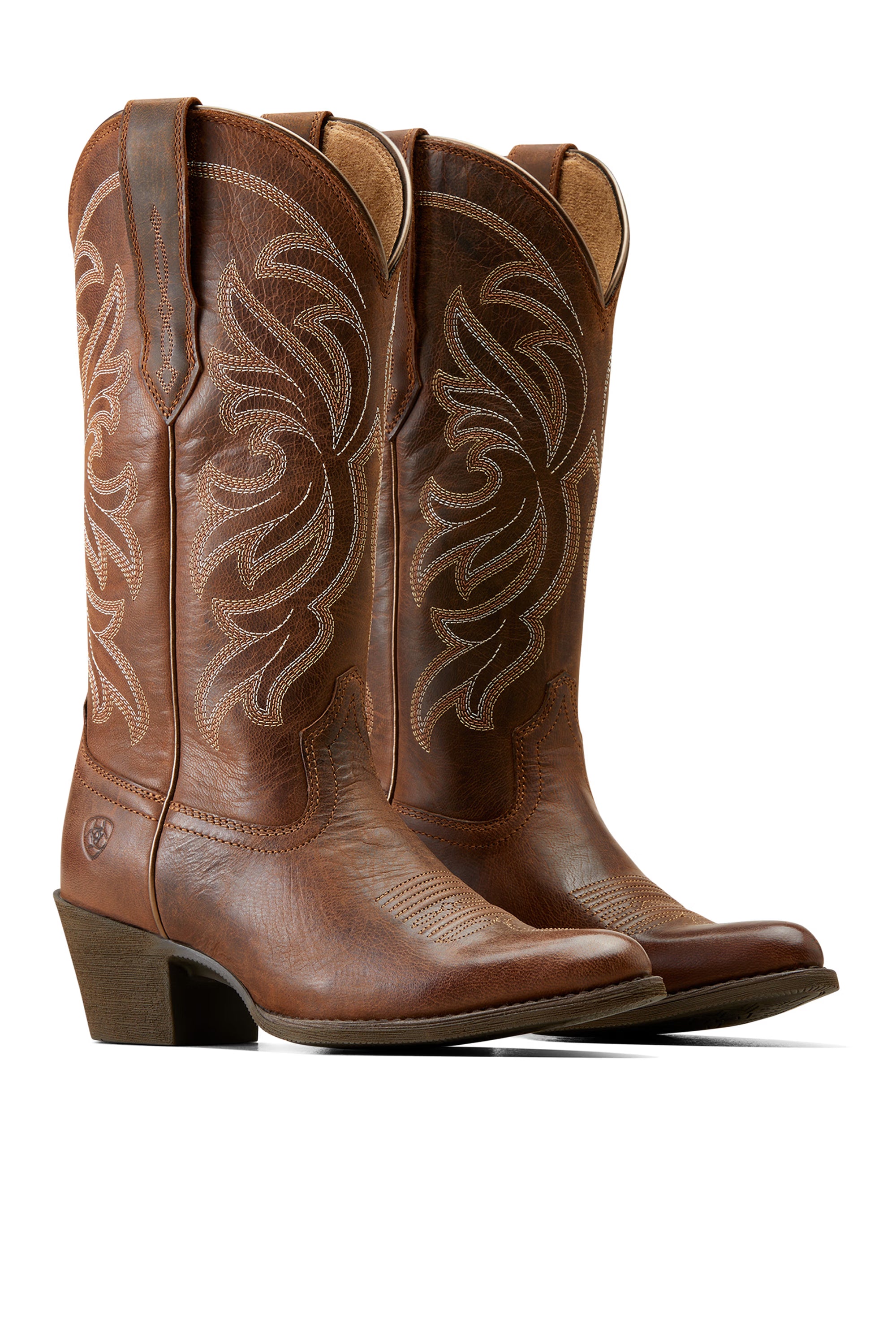 Ariat Heritage J Toe Western Boot #Colour_Sassy Brown