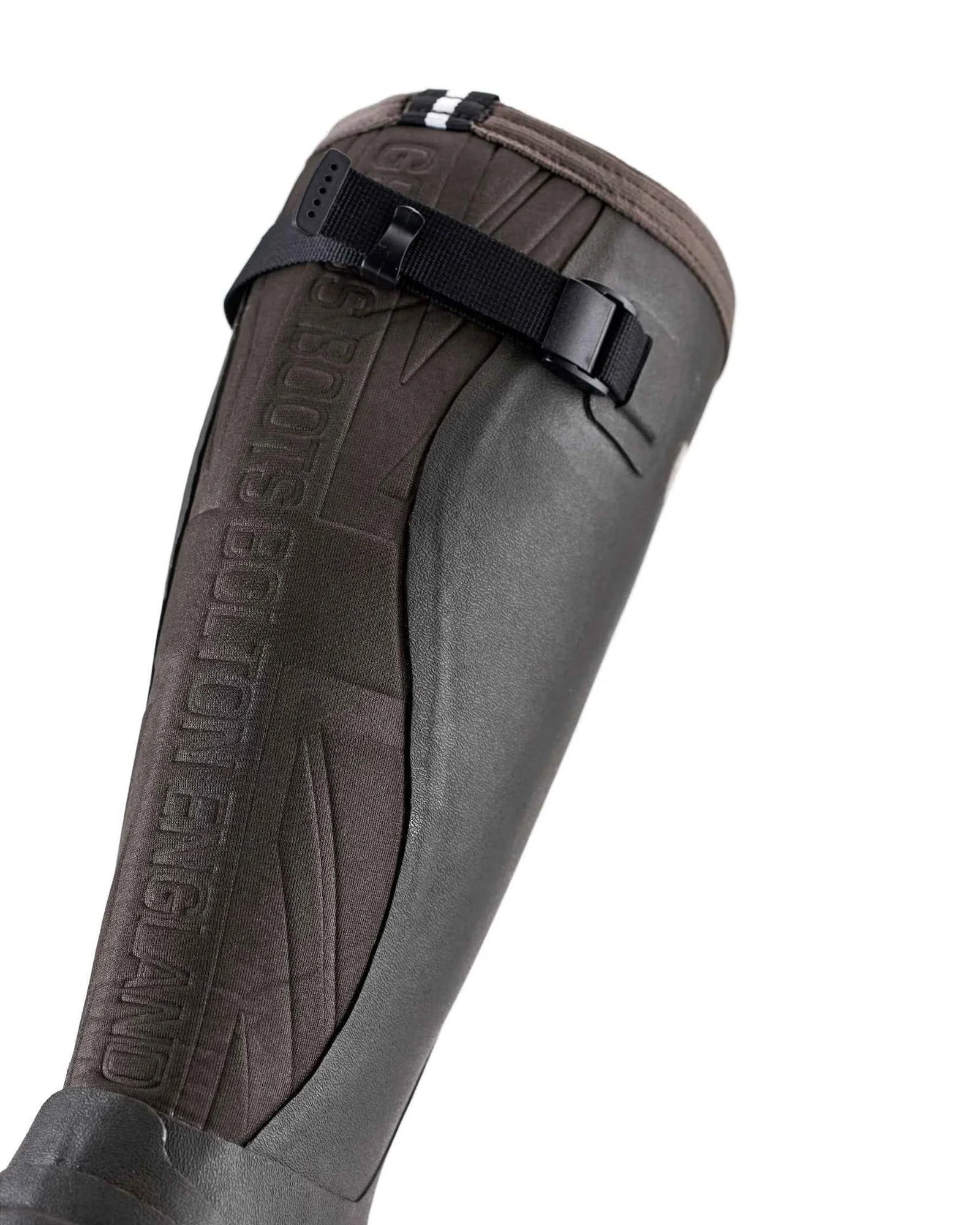 Grubs Highline 2.0 Full Rubber Wellington Boot #Colour_Mahogany