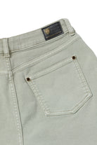 High Rise Denim Short -    sage -  UK16 - View 75