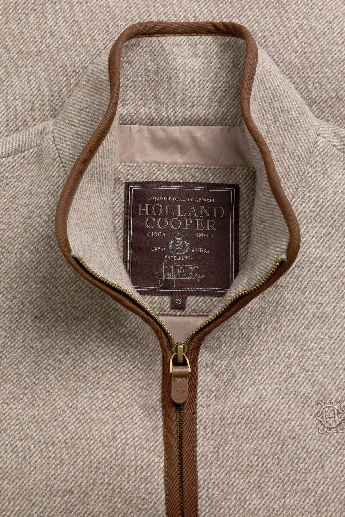 Holland Cooper Hillford Country Jacket #Colour_Sahara Twill