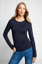 Long Sleeve Crew Neck Tee - Gallery Image 102