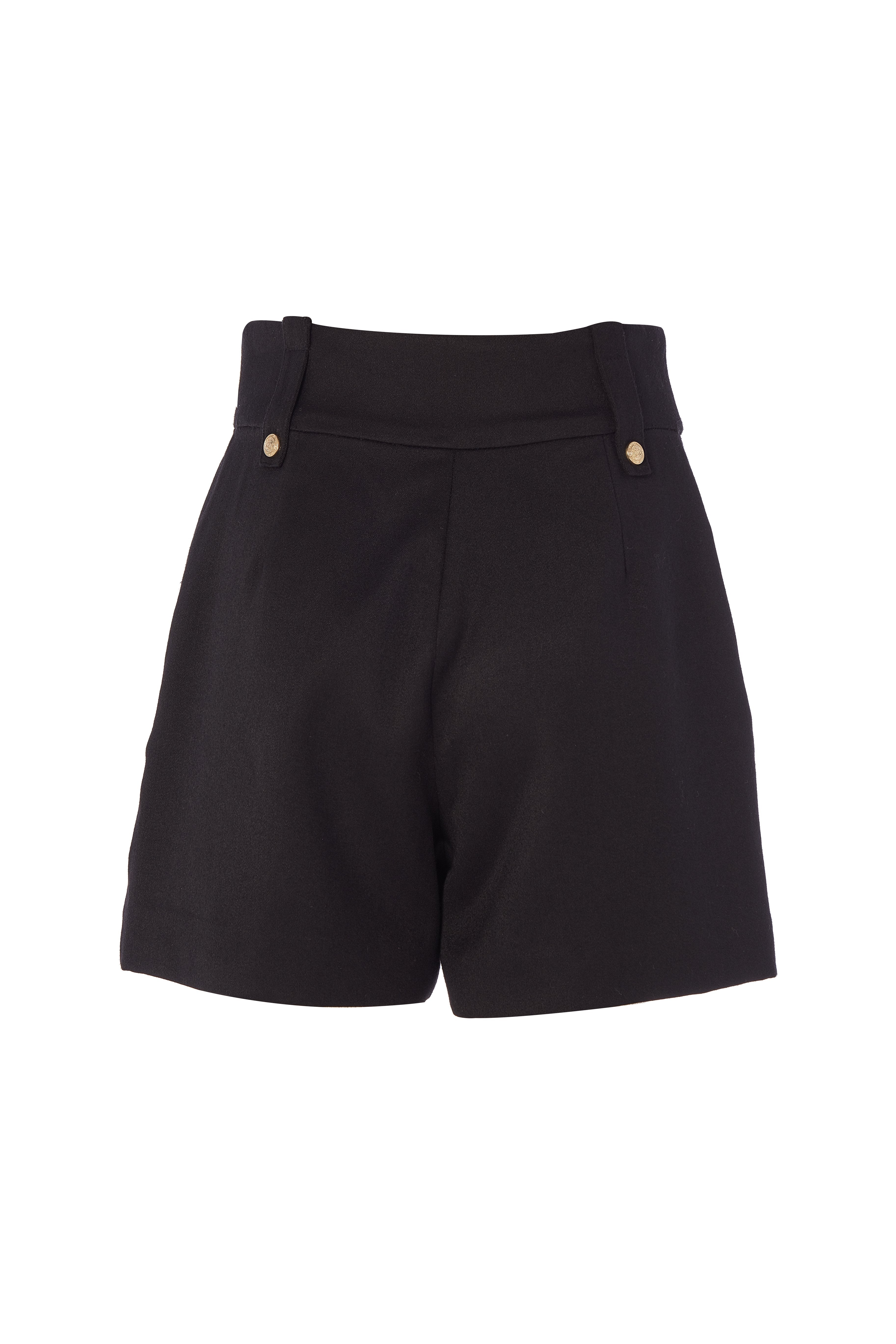 Holland Cooper Luxe Tailored Short #Colour_Black