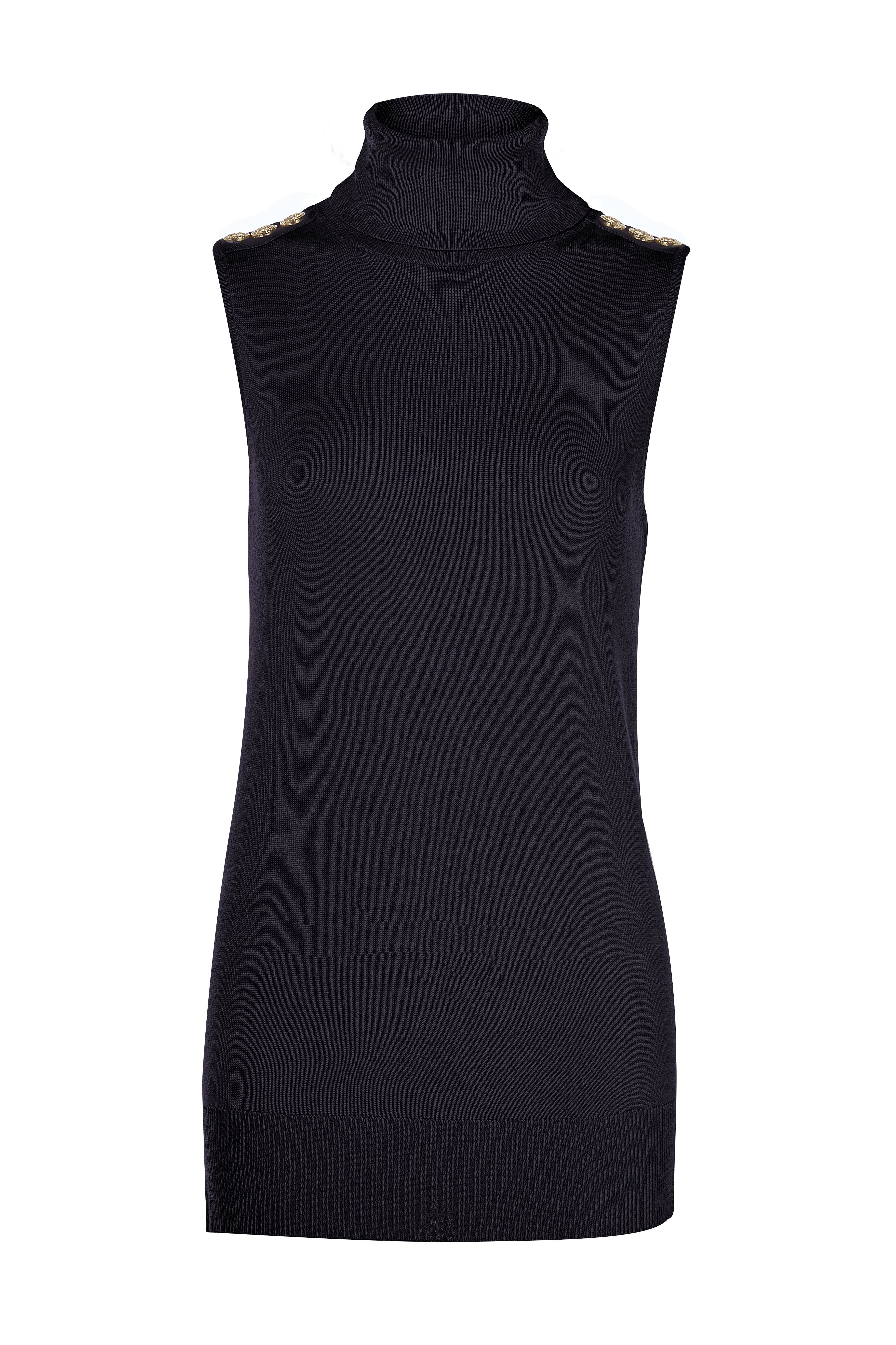 Luxury Sleeveless Roll Neck - Gallery Image 60