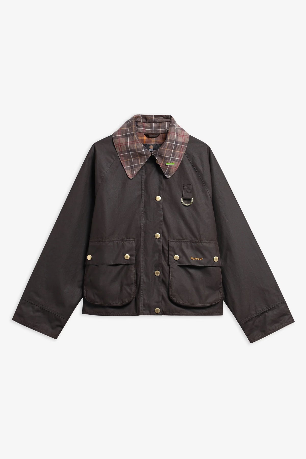 Icons Tartan Collar Spey Wax Jacket