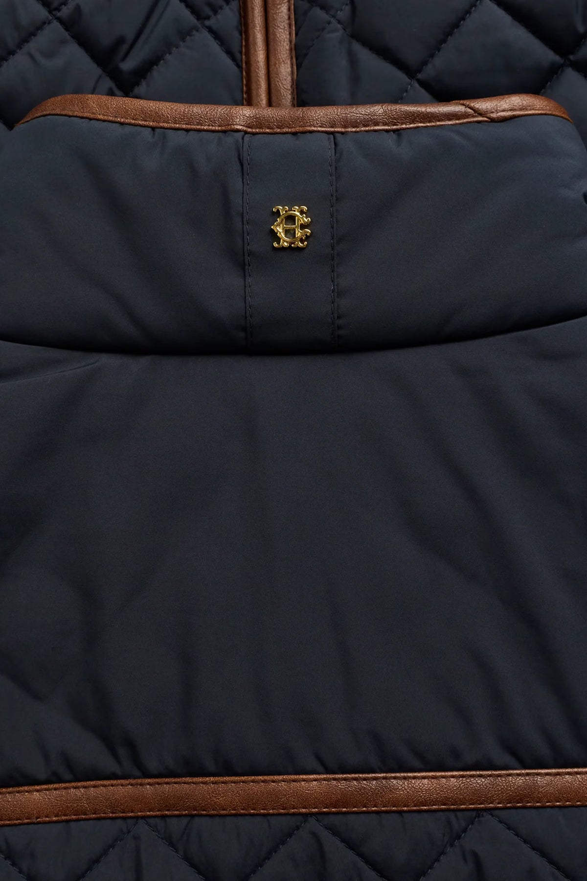 Holland Cooper Boughton Diamond Quilt Jacket #Colour_Ink Navy