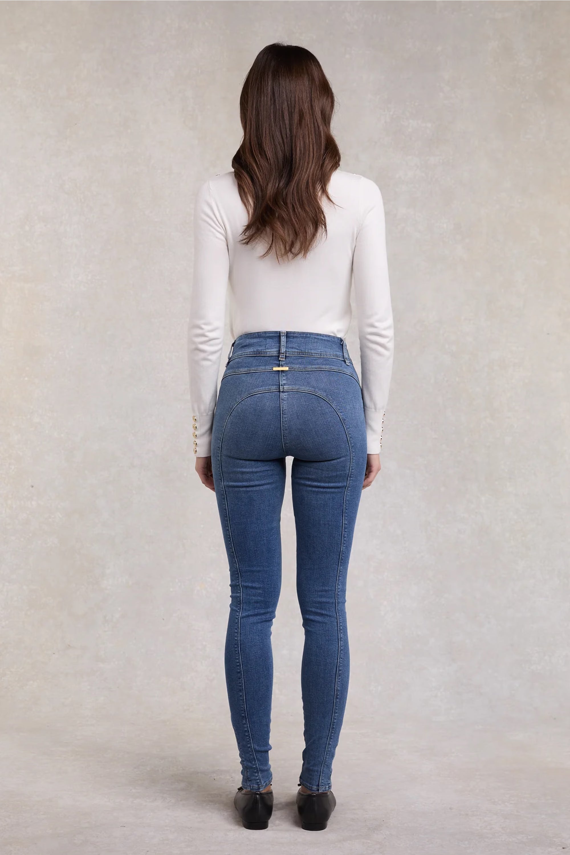 Holland Cooper Jodhpur Jean #Colour_Denim