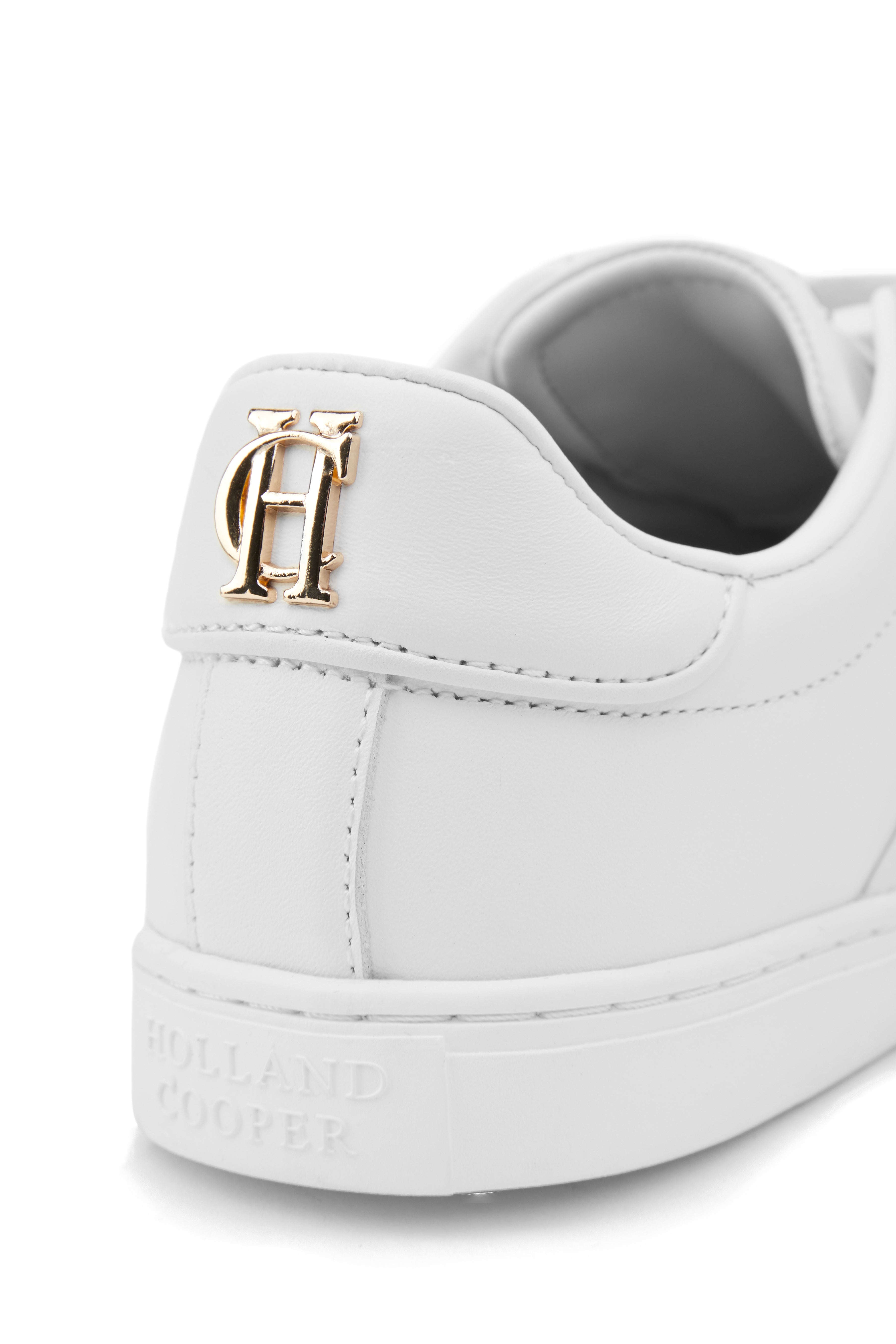 Knightsbridge Court Trainer -    white -  UK8 - View 338