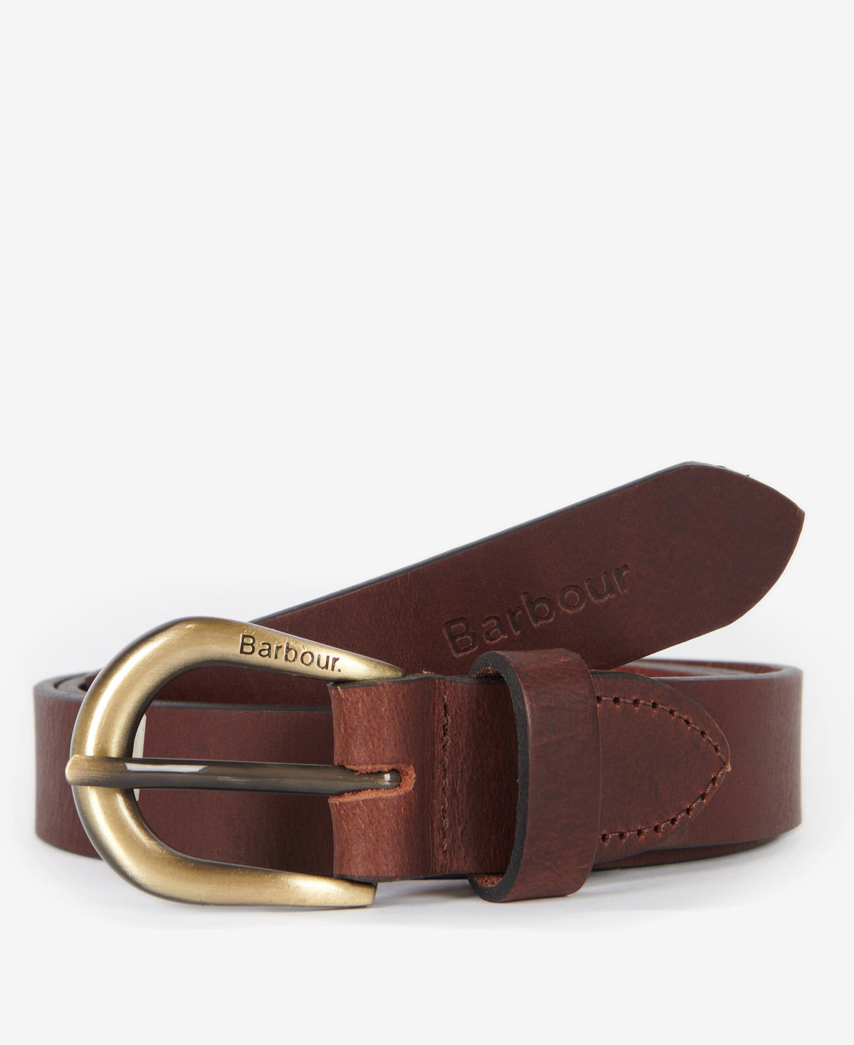 Barbour Allanton Leather Belt #Colour_Brown