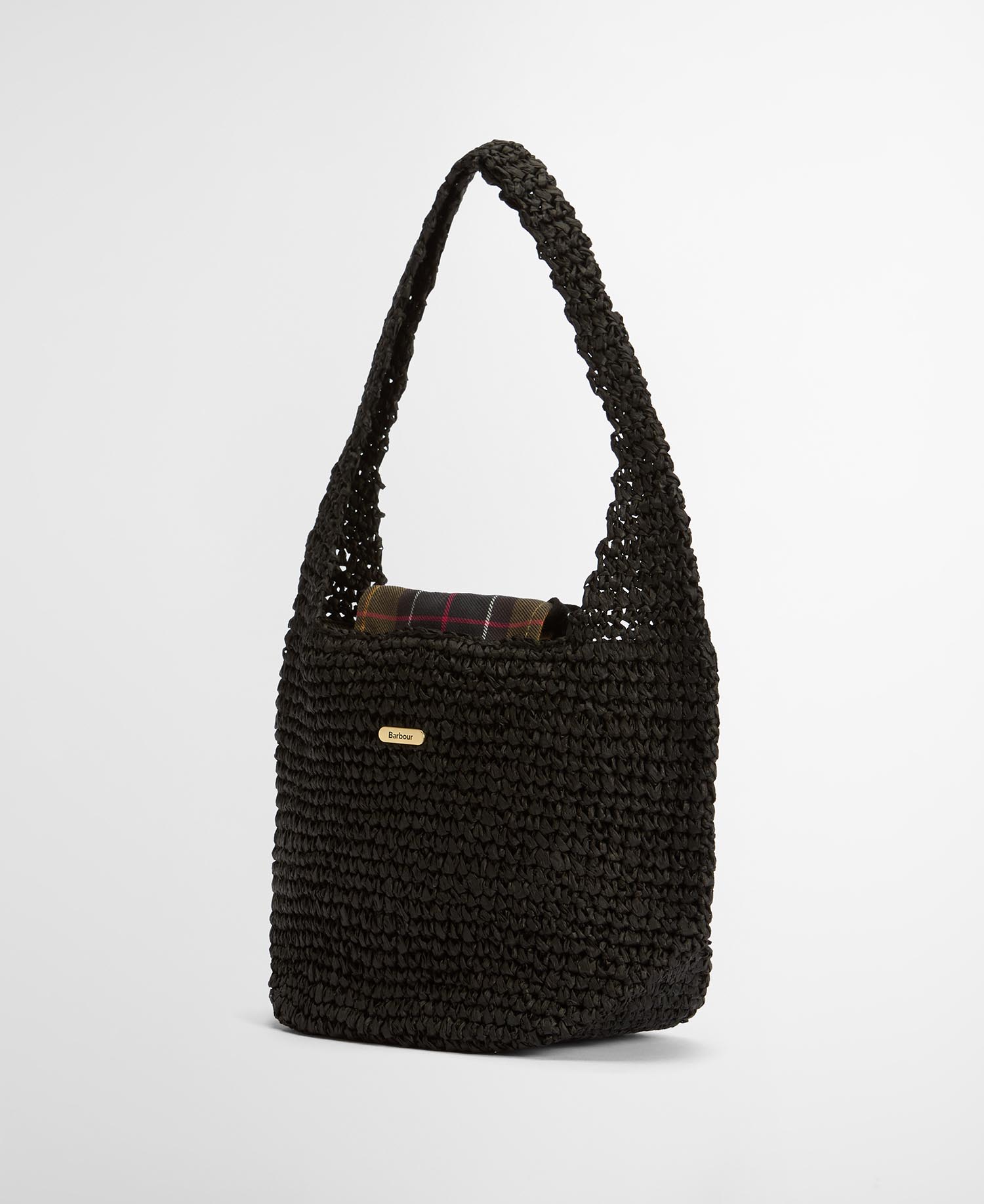 Barbour Black Lily Soft Tote Bag #Colour_Black