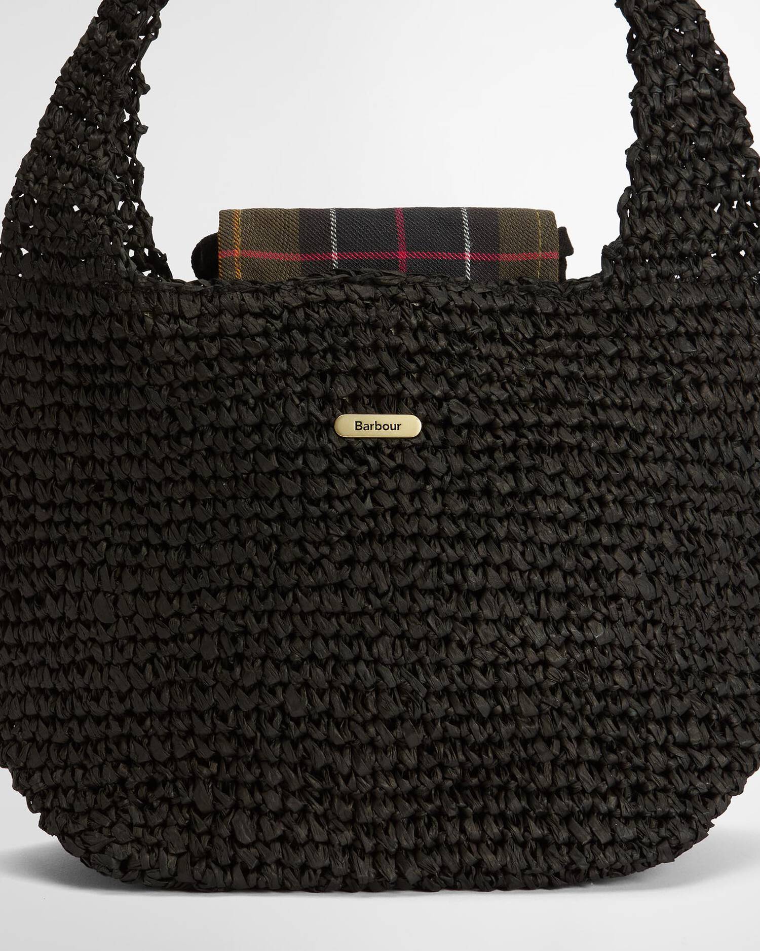 Barbour Black Lily Soft Tote Bag #Colour_Black