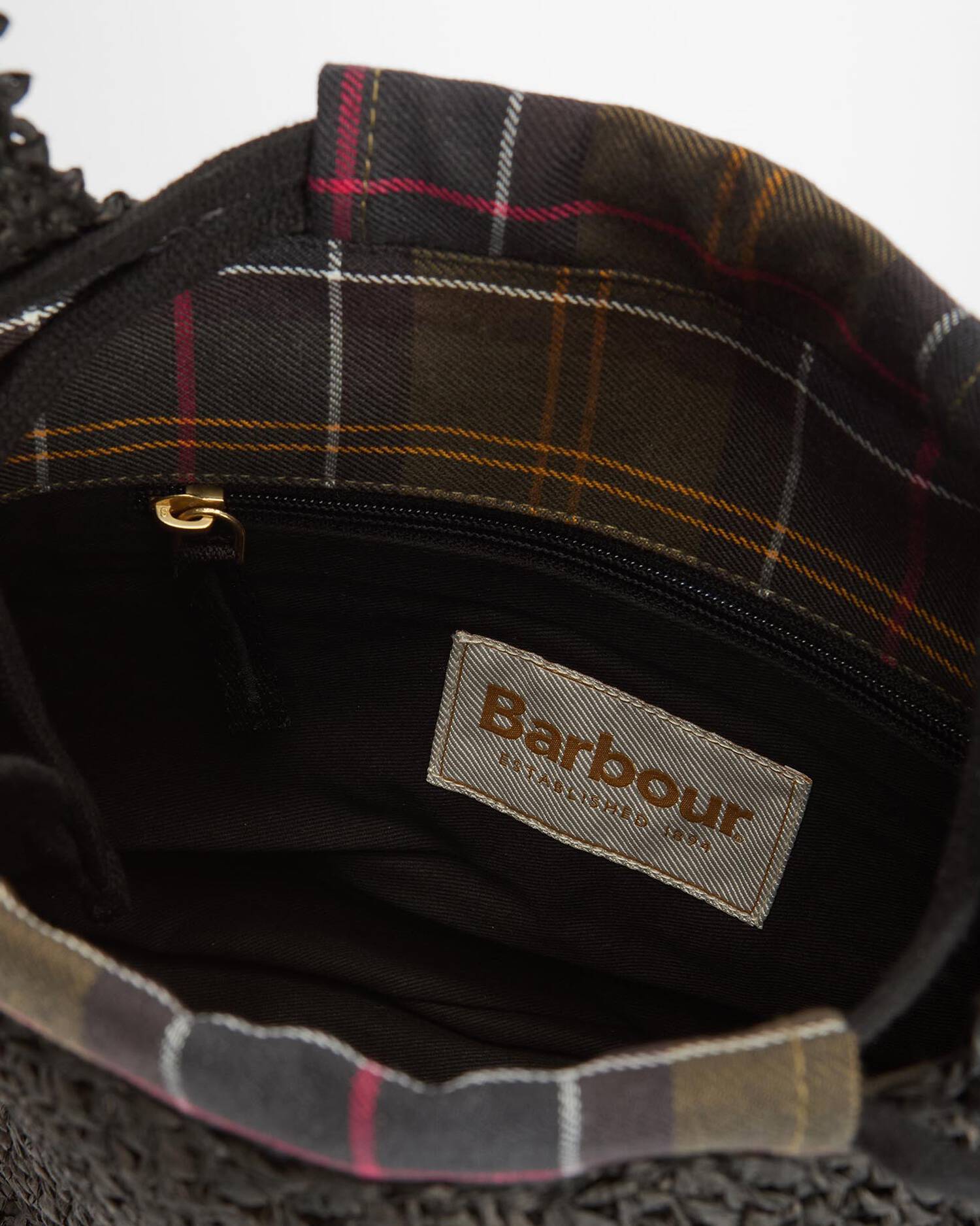 Barbour Black Lily Soft Tote Bag #Colour_Black