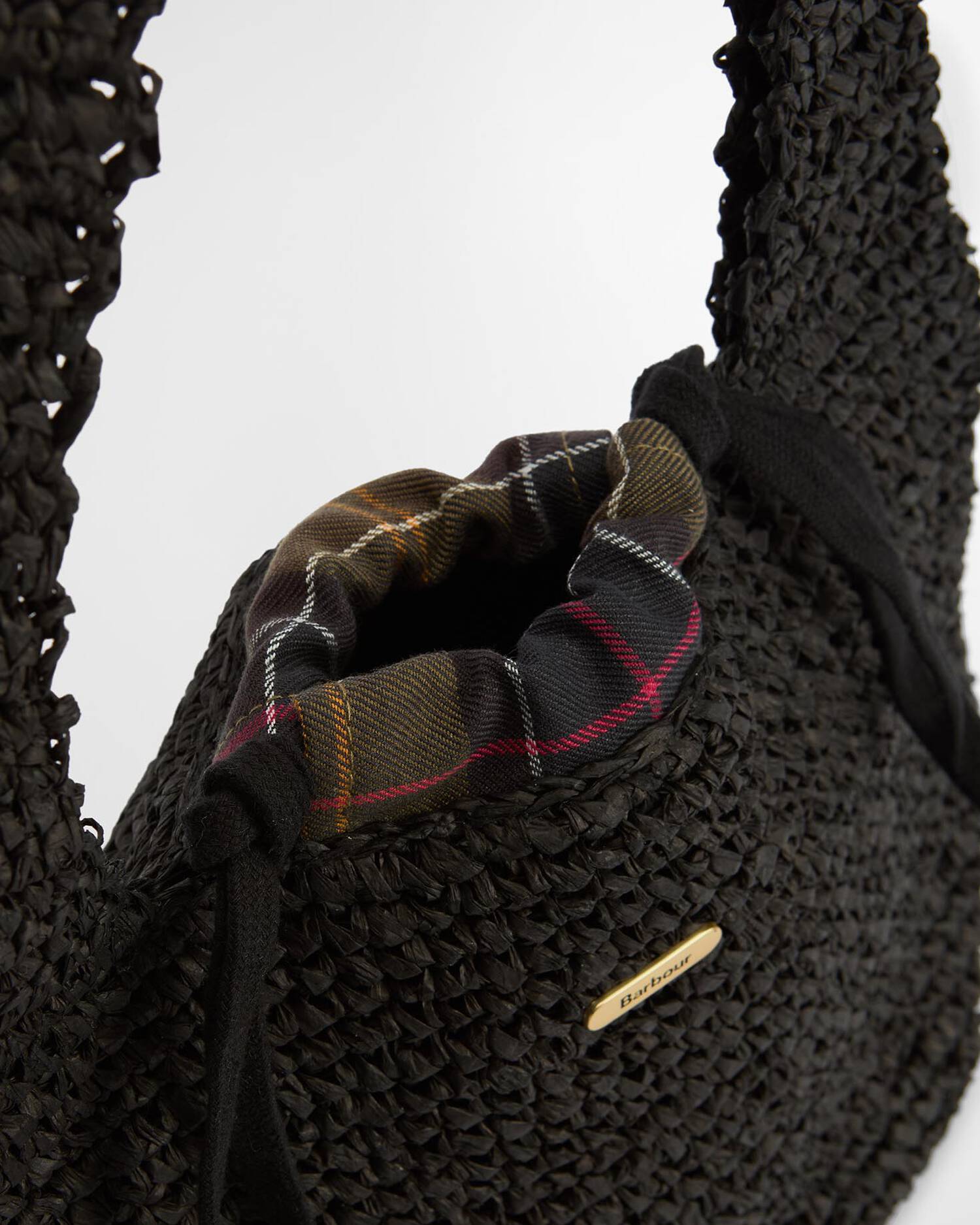 Barbour Black Lily Soft Tote Bag #Colour_Black