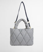 Barbour Gingham Check Riah Mini Quilted Tote Bag #Colour_Gingham Check