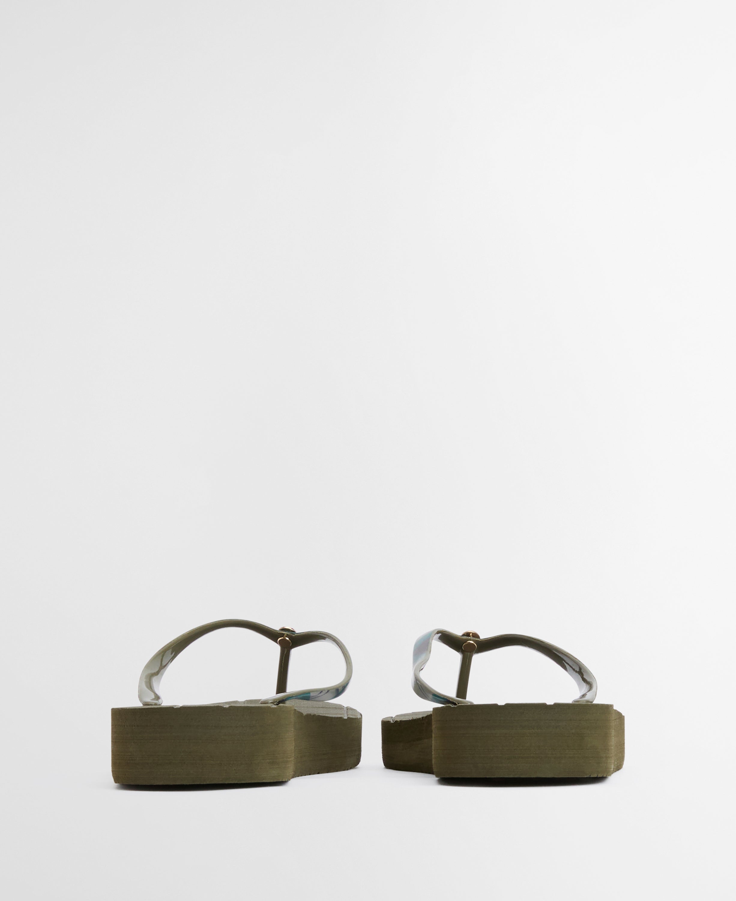 Barbour Olive/Ancient Tilda Toe Post Sandal #Colour_Olive/Ancient