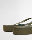 Barbour Olive/Ancient Tilda Toe Post Sandal #Colour_Olive/Ancient