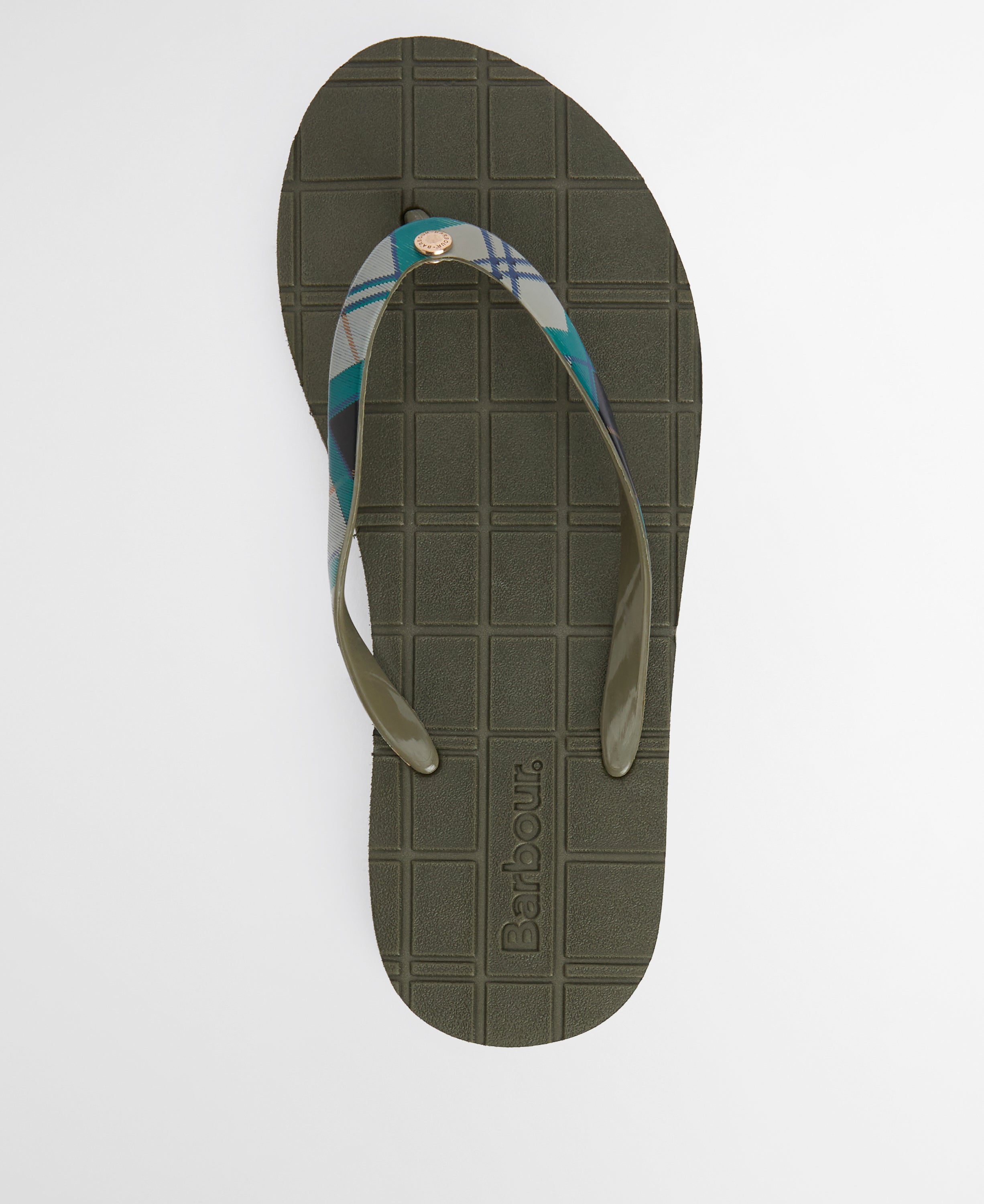 Barbour Olive/Ancient Tilda Toe Post Sandal #Colour_Olive/Ancient