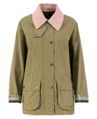 Barbour Bleached Olive/Ancient Modern Beadnell Casual Jacket #Colour_Bleached Olive/Ancient