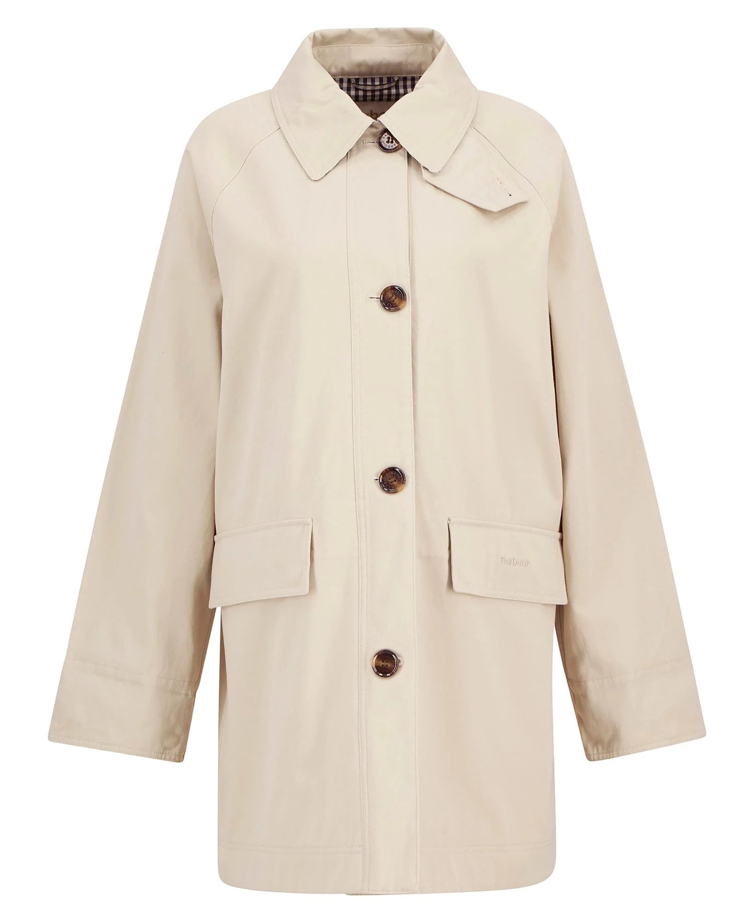 Barbour Mist Gabby Car Casual Coat #Colour_Mist
