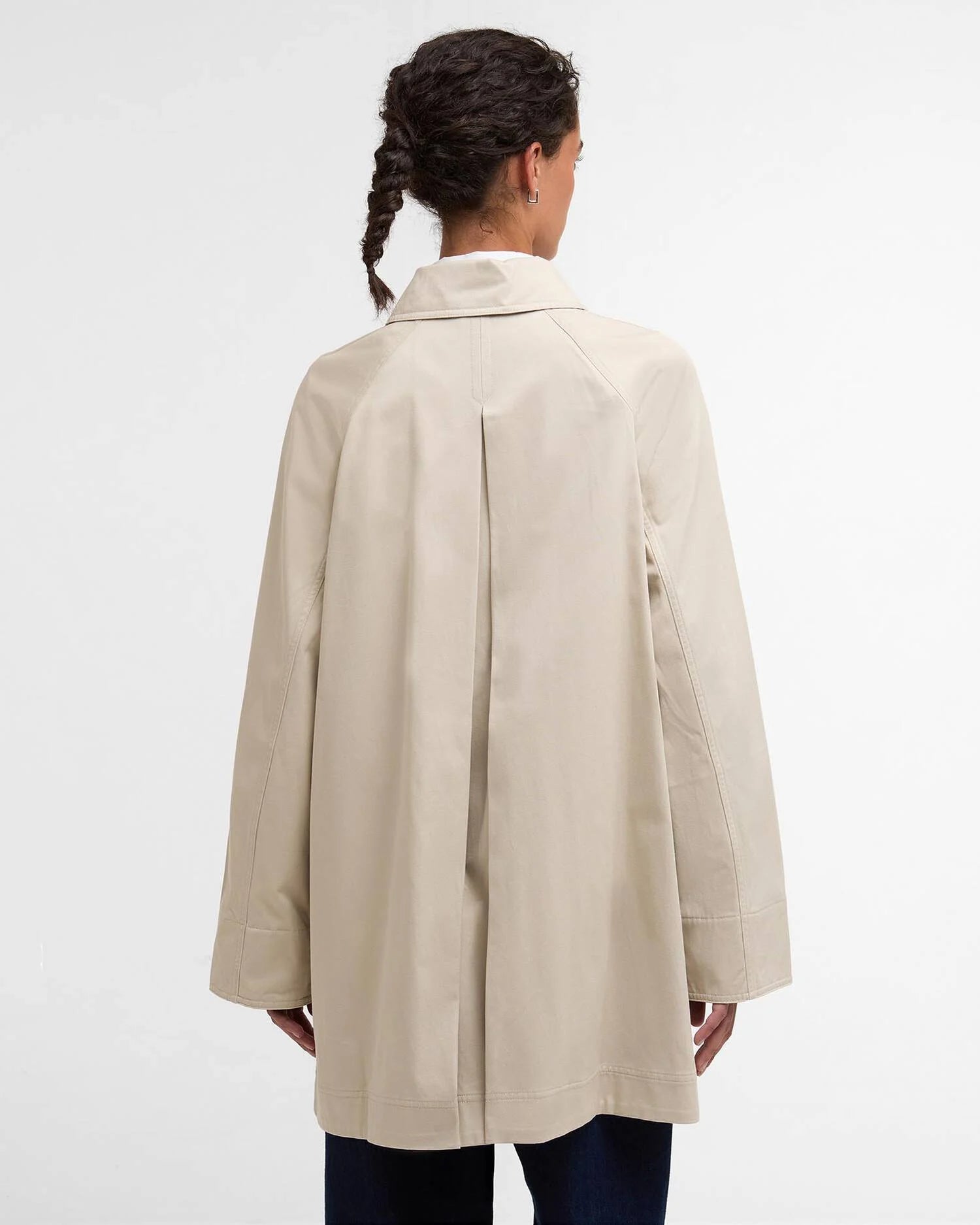 Barbour Mist Gabby Car Casual Coat #Colour_Mist