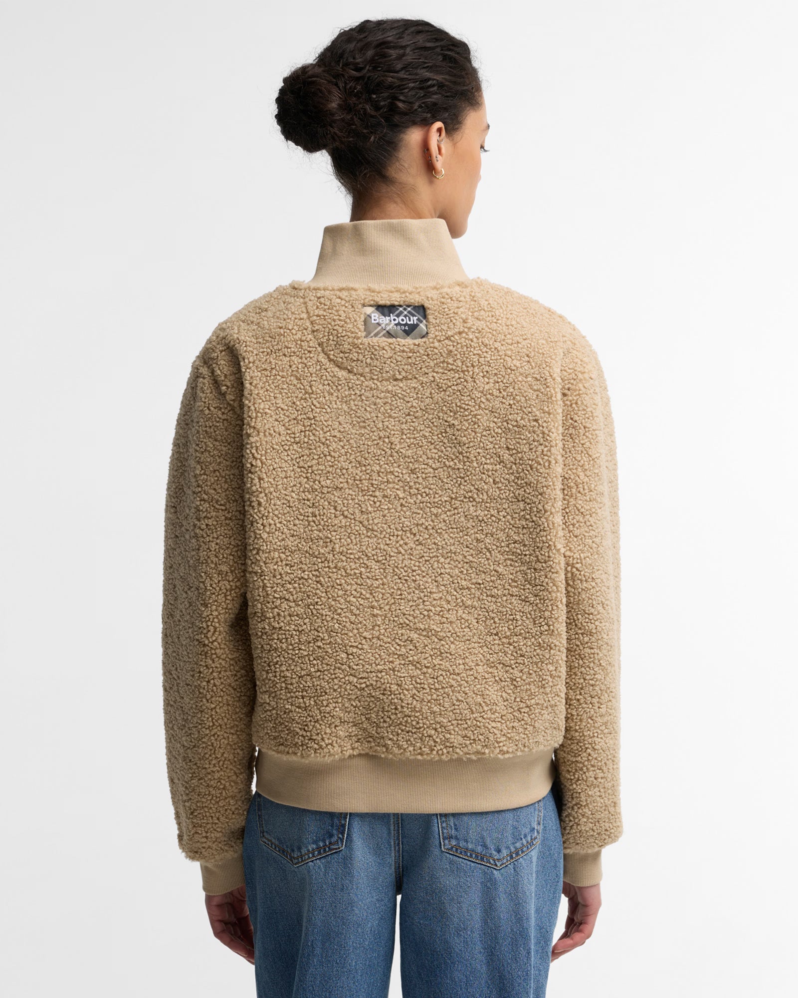 Barbour Fawne Fleece #Colour_Warm Trench