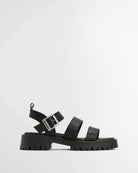 Barbour Black Gabby Sandal #Colour_Black