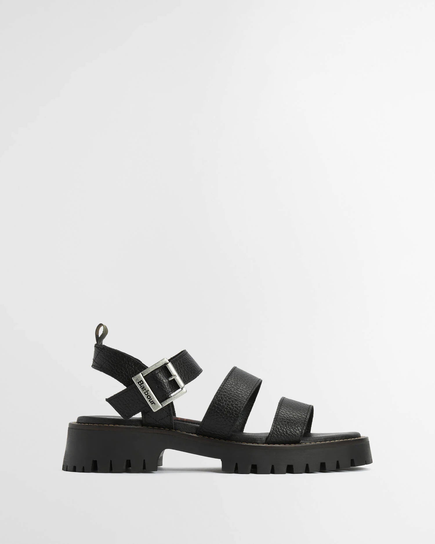 Barbour Black Gabby Sandal #Colour_Black