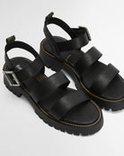 Barbour Black Gabby Sandal #Colour_Black