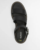 Barbour Black Gabby Sandal #Colour_Black