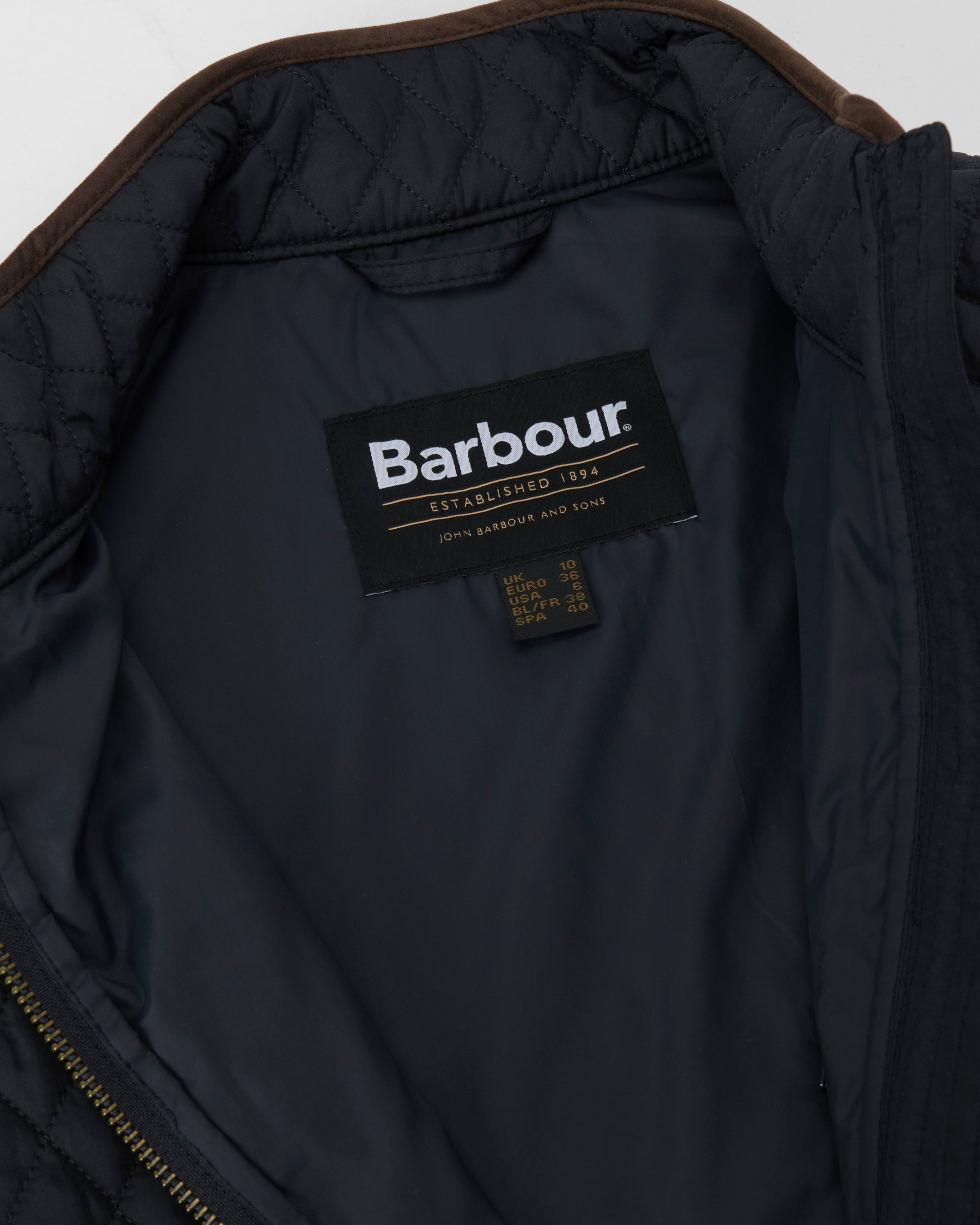 Barbour Dark Navy Basswood Gilet #Colour_Dark Navy