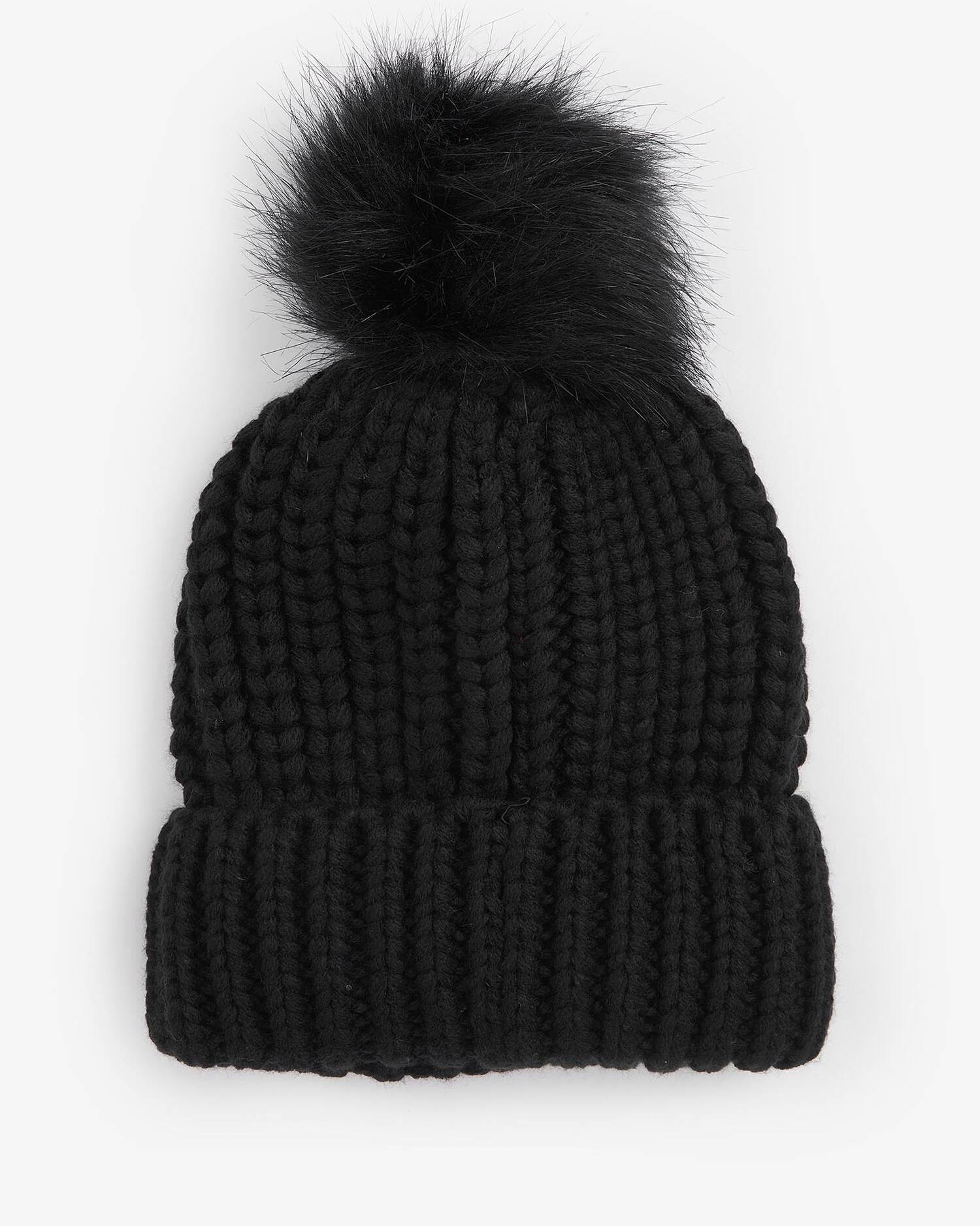 Barbour Black Barbour Saltburn Beanie #Colour_Black